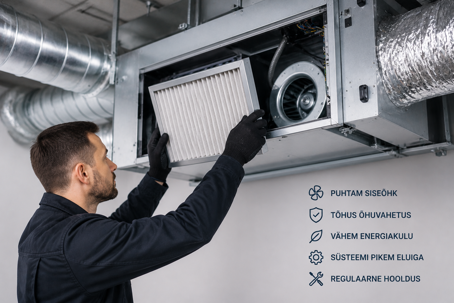 ventilatsiooni hooldus