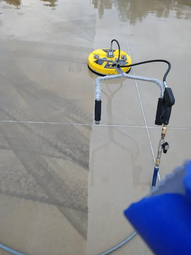 Pressure washing