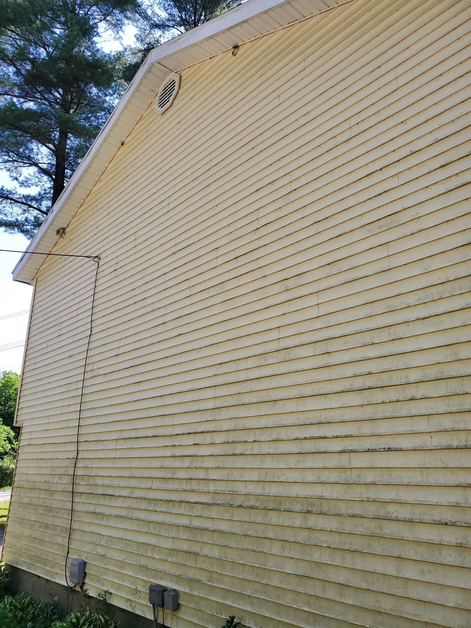 Pressure washing