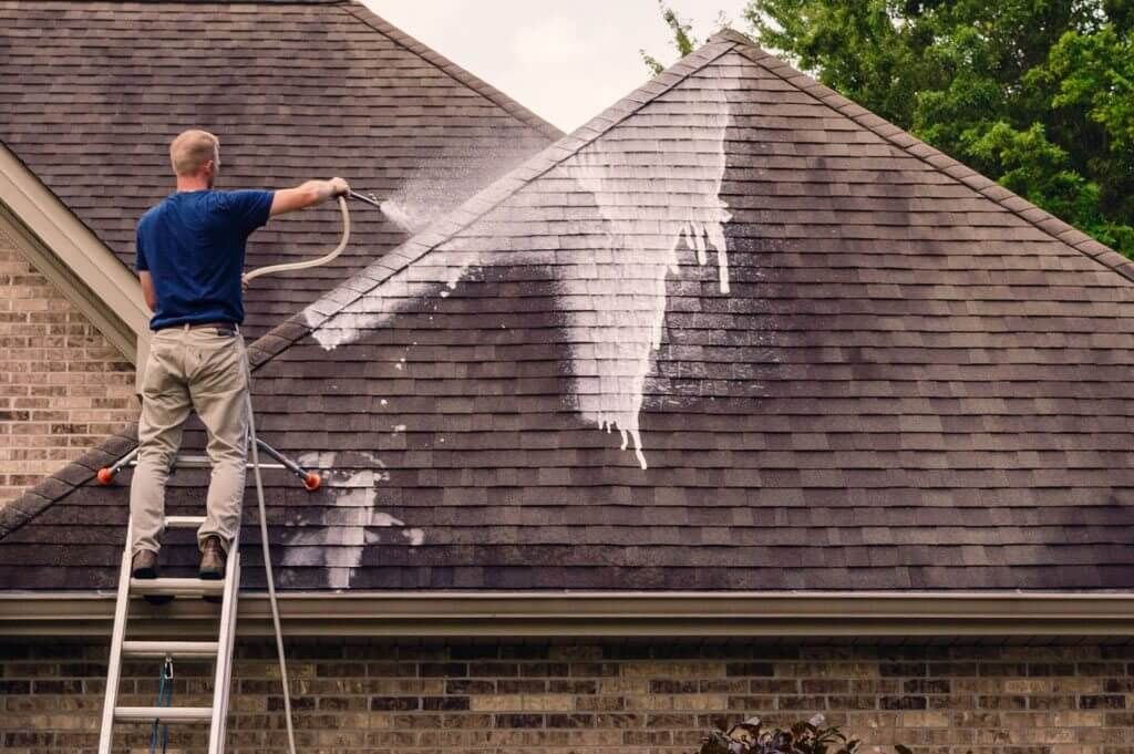 Pressure washing