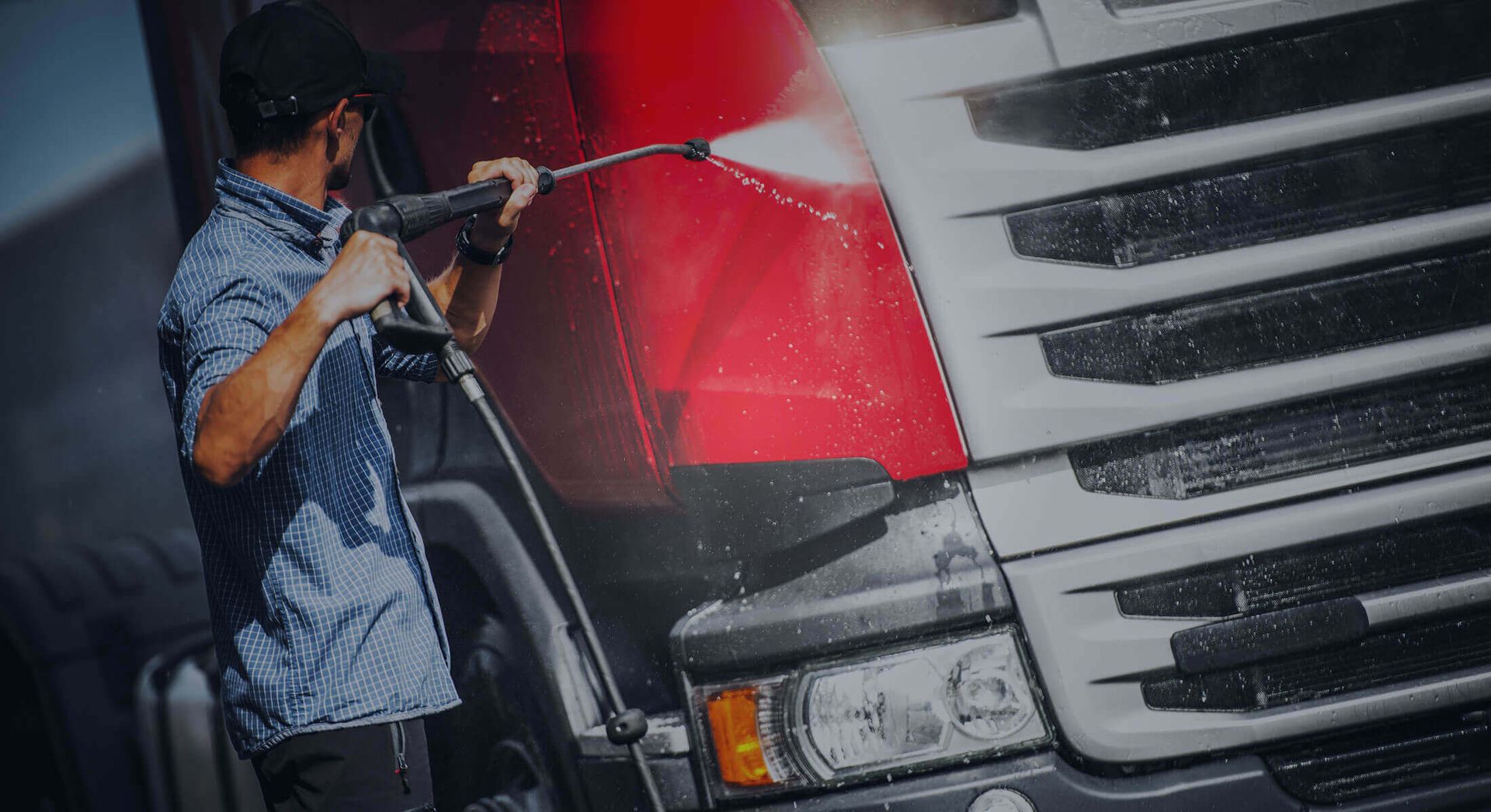 Pressure washing