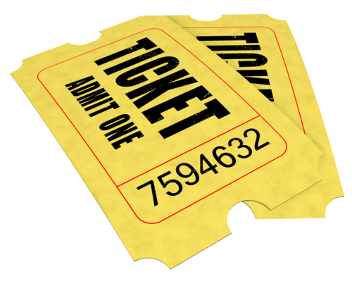 Two yellow Tickets