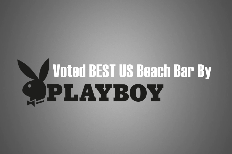 The Playboy logo with text reading, 