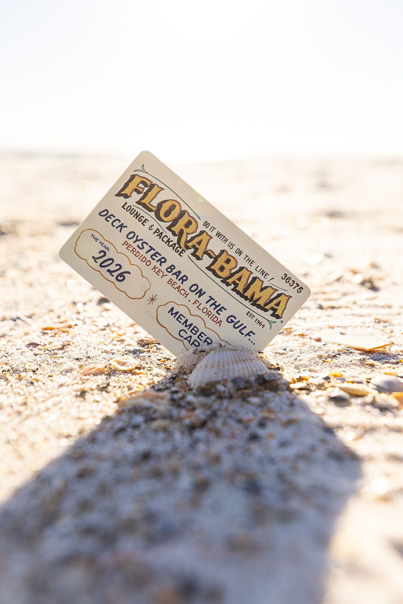 flora bama membership cards