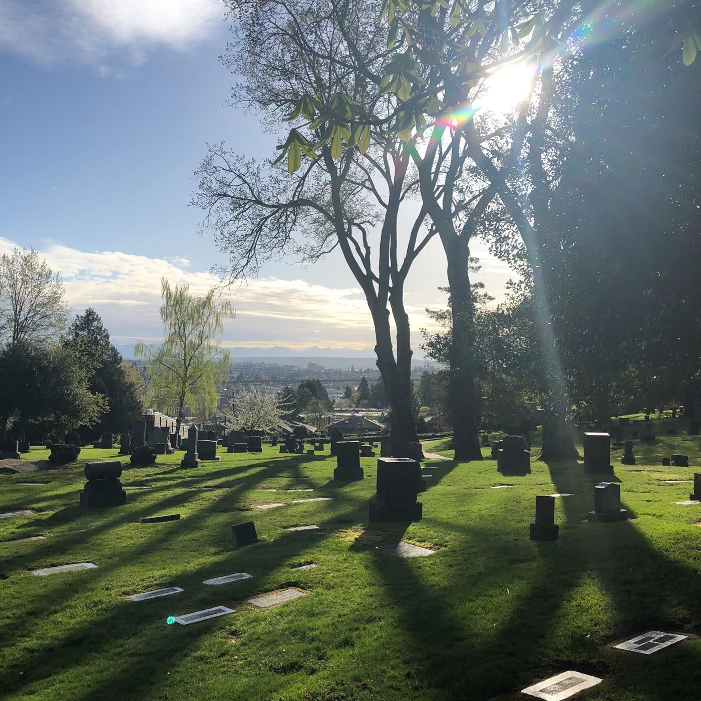 Tombstones — Seattle, WA — Mt Pleasant Cemetery