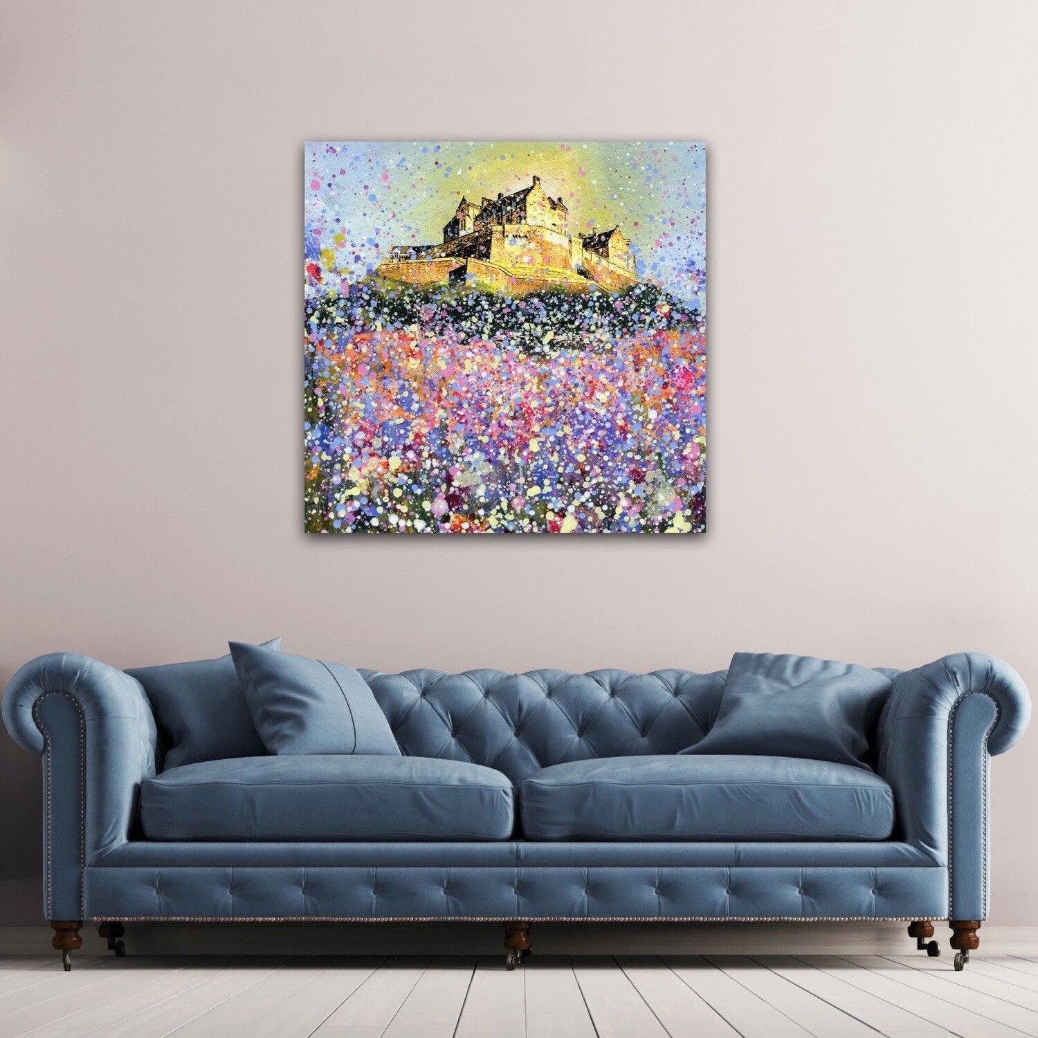 Edinburgh Castle Canvas Print