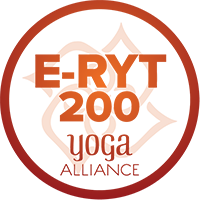 Yoga Alliance certificate E-RYT200