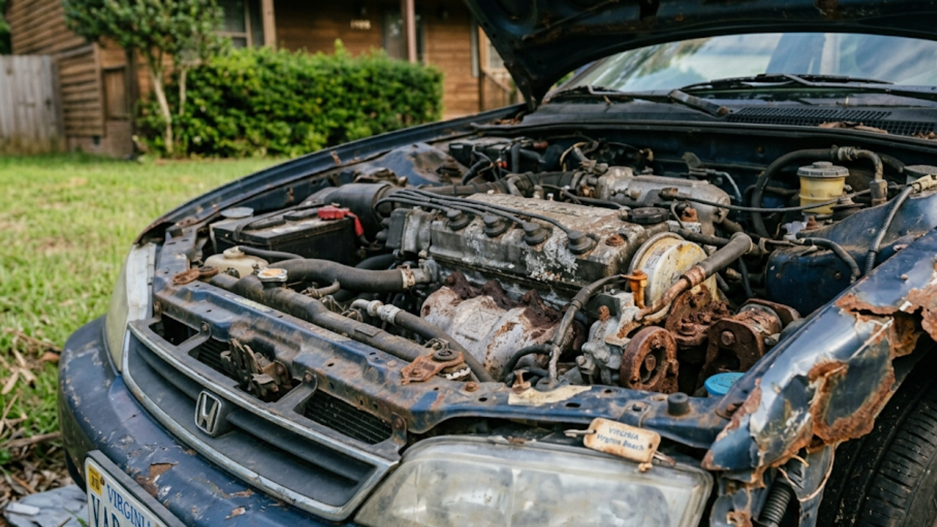 junk car Virginia Beach damaged vehicle condition
