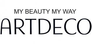 Le logo de ma beauté à ma façon artdeco est noir et blanc.