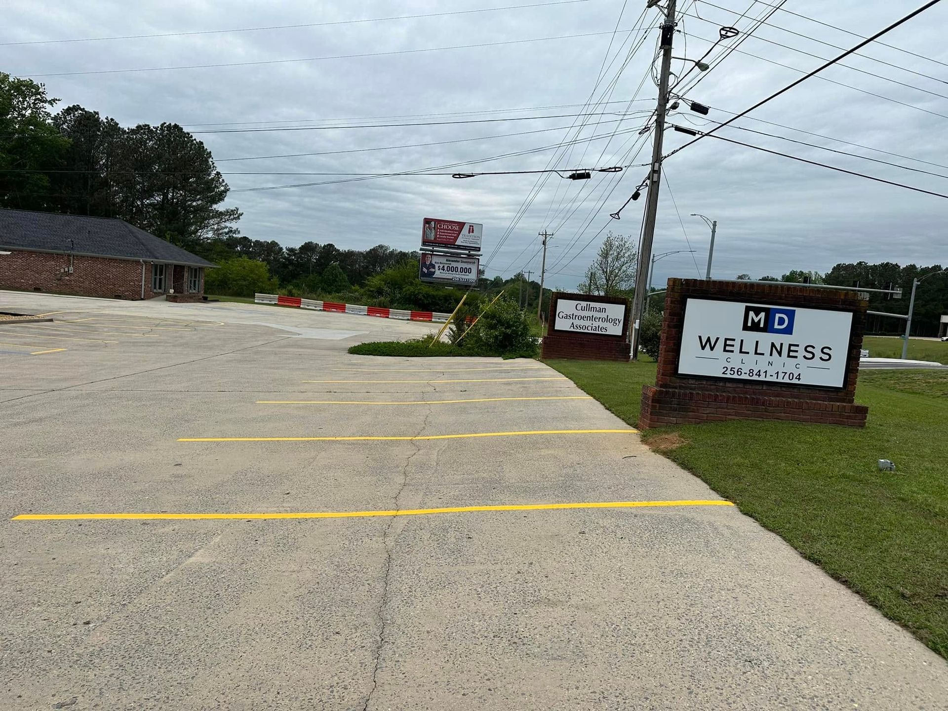 Entrance to 