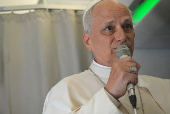 El Papa hablando