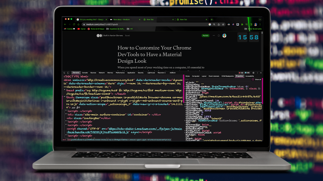 How to Customize Your Chrome DevTools to Have a Material Design Look