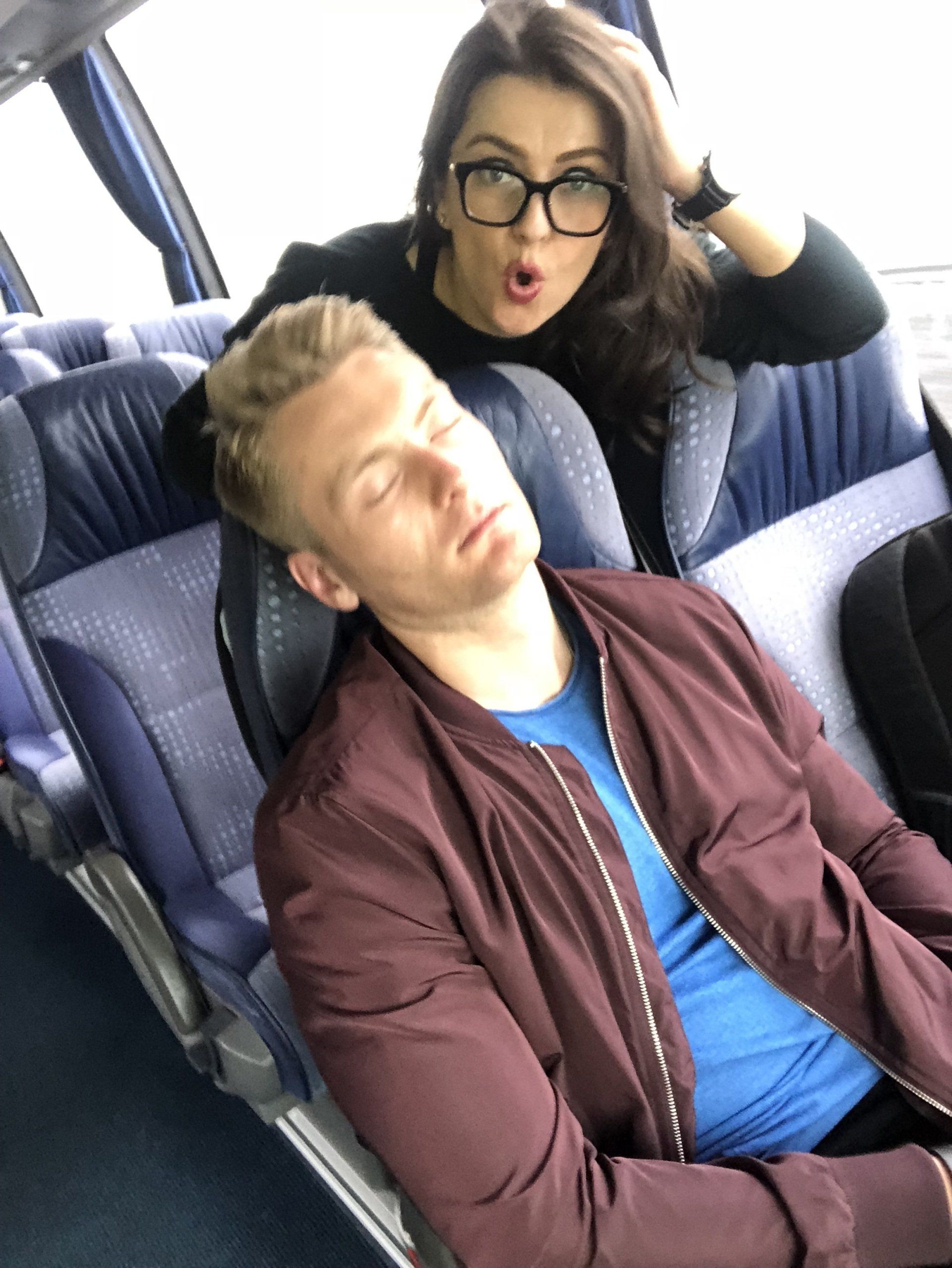 Xander Clemens with Daniela Dume in the Faroe Islands