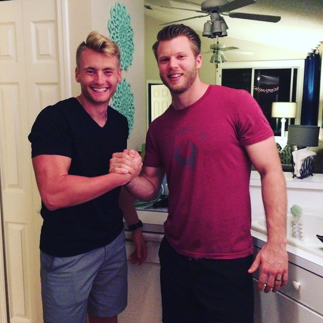 Jesee Walker is with Xander Clemens in Orlando Florida