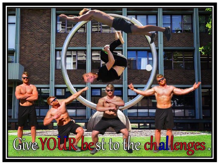 Xander Clemens giving his best to life challenges and learning along the way.