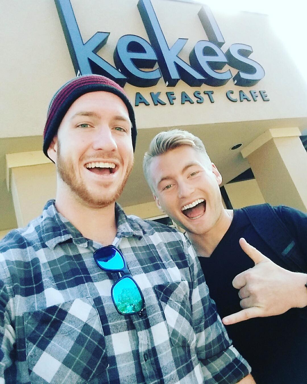 Xander Clemens is with Chuck Allen in Orlando, Florida