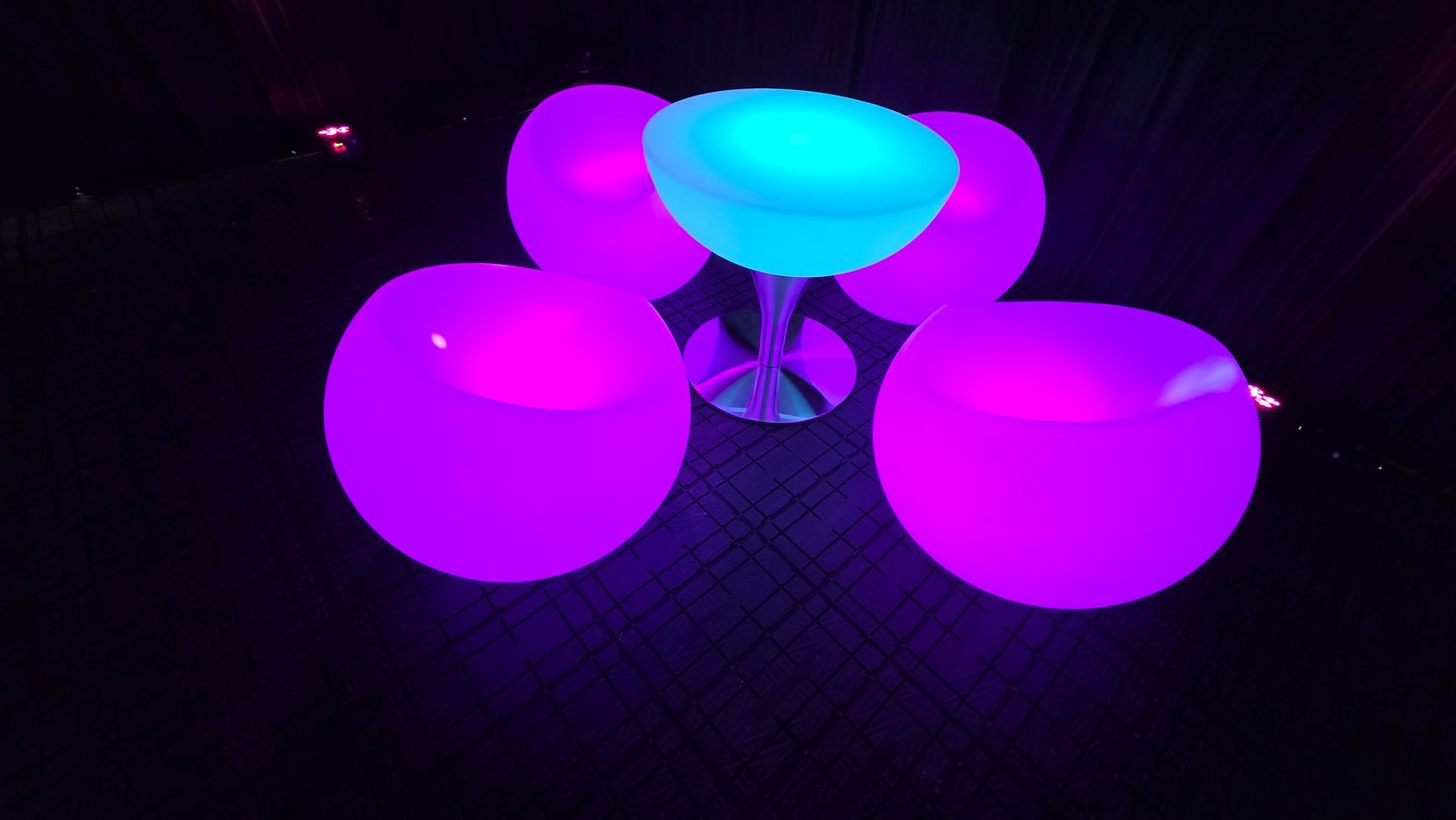 LED BAR FURNINITURE HIRE MANCHESTER