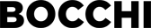 BOCCHI logo in bold black uppercase letters with a green accent line above the text