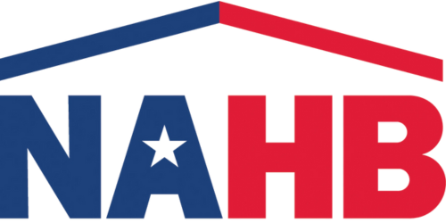 NAHB logo in red and blue with a white star in the A
