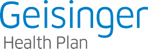 Geisinger Health Plan logo in blue and gray text