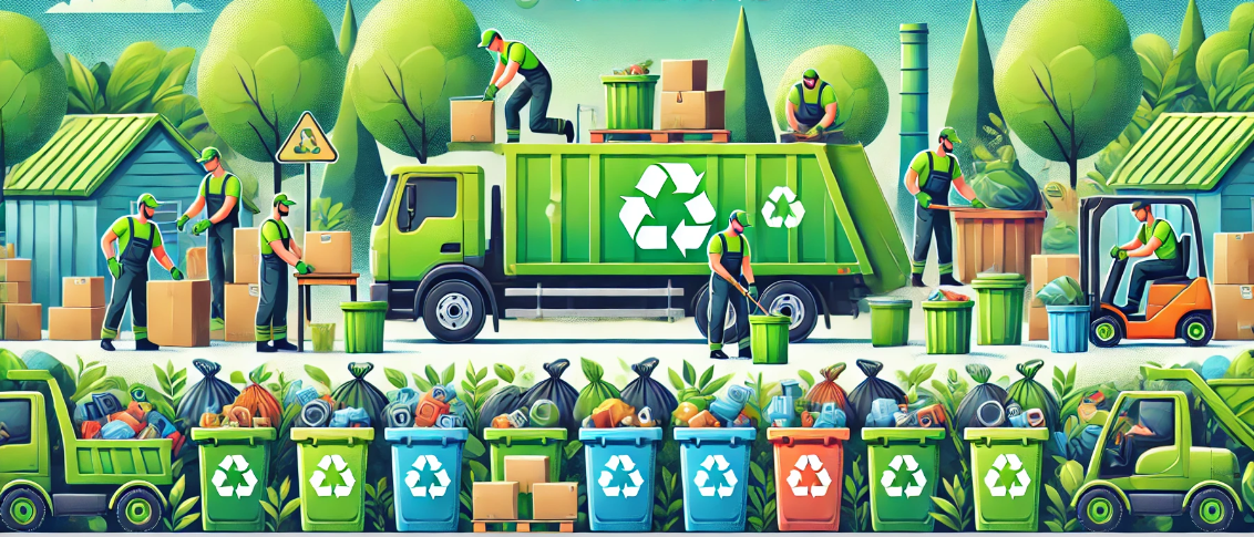 Eco-conscious junk haulers