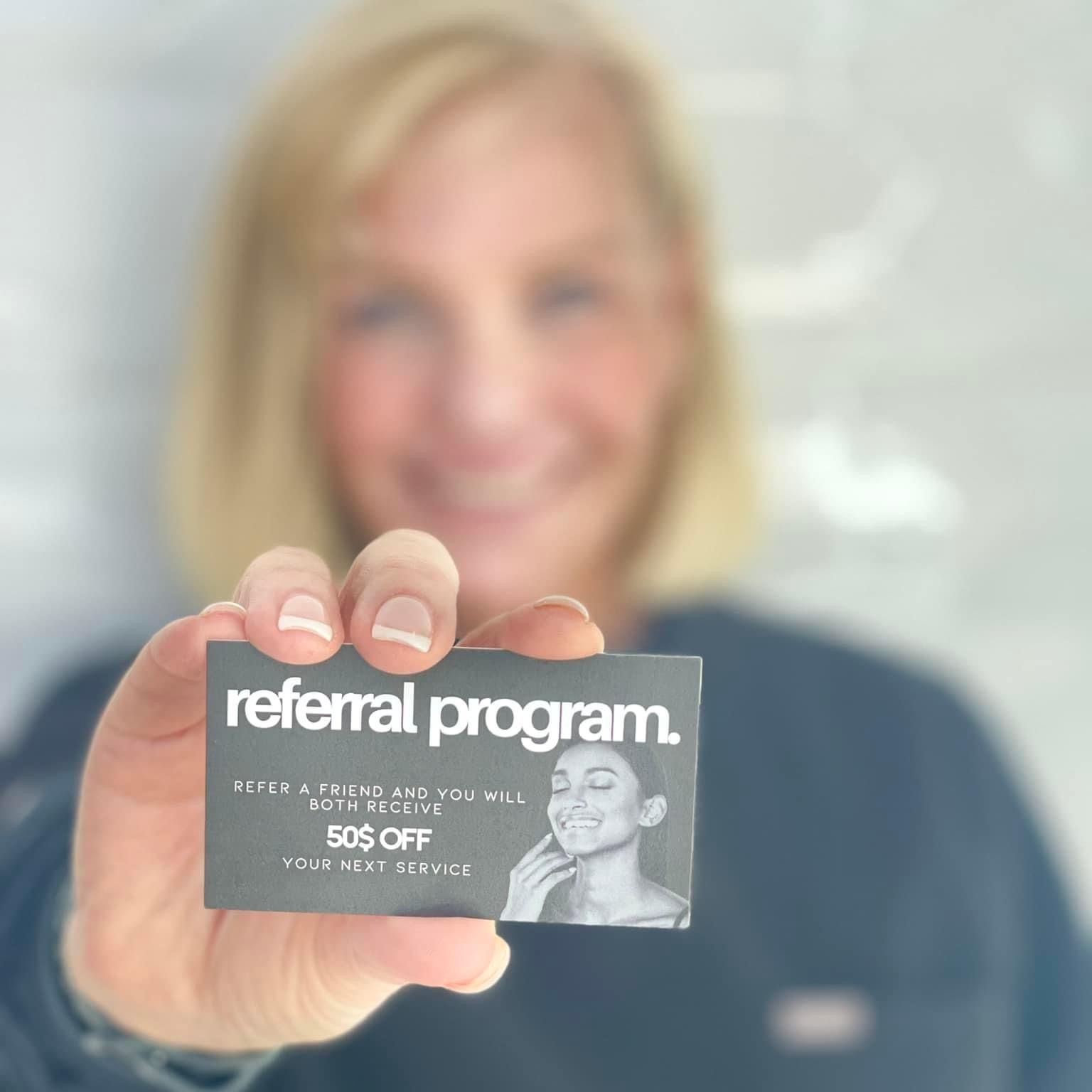Referral program at The Infirmary Stittsville, save on medical aesthetics services