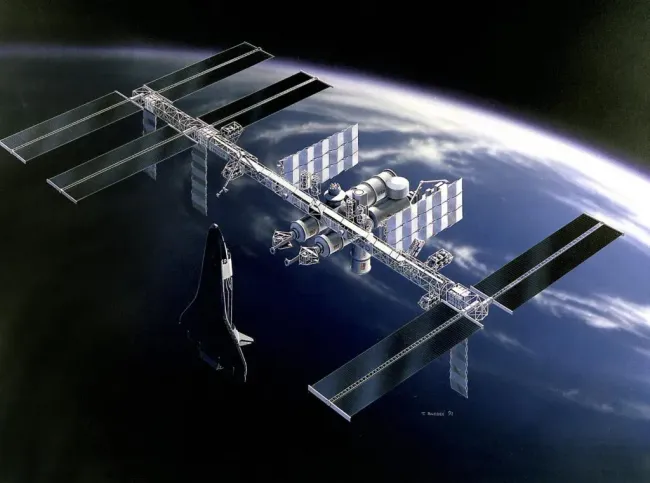 NASA Space Station Precision Machined Components for Space