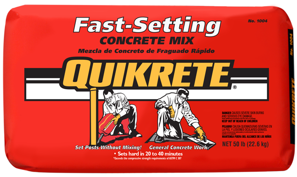 Fast-Setting Concrete Mix