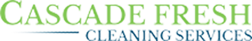 Cascade Fresh Cleaning Services logo in green and blue.
