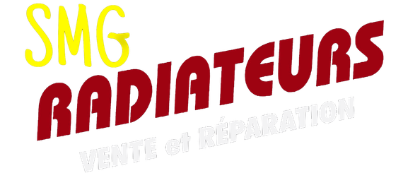 Un logo pour une entreprise appelée smg radiateurs