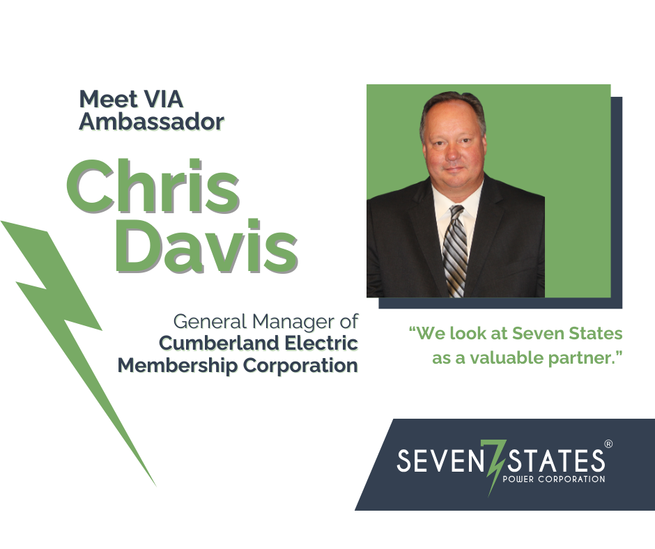 Chris davis is the general manager of cumberland electric membership corporation