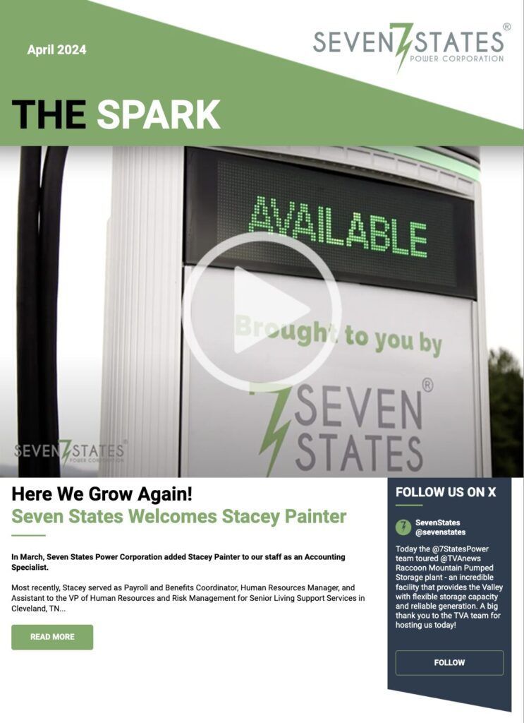 A flyer for seven states shows a sign that says available