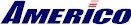 Americo text in dark blue.
