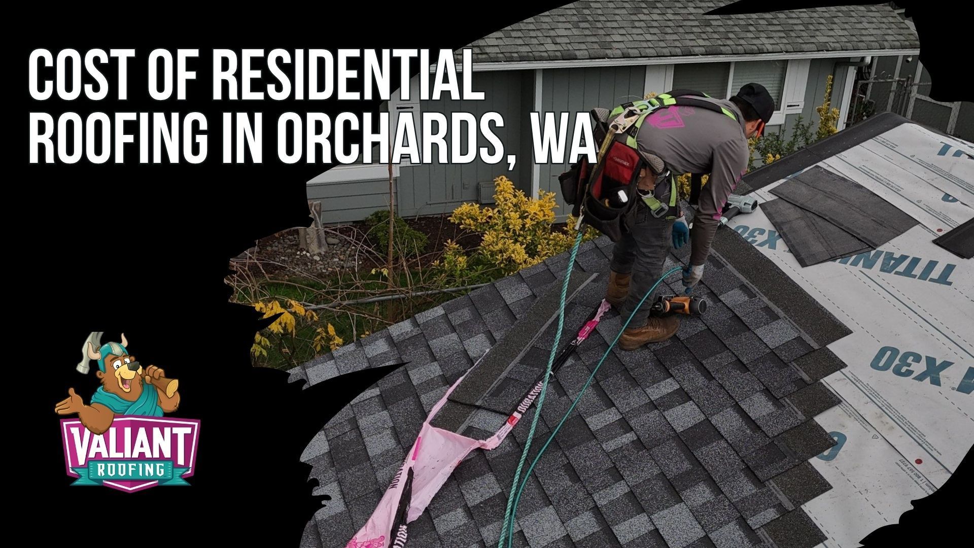 Cost of Residential Roofing in Orchards, WA
Valiant Roofing provides transparent residential roofing cost ranges in Orchards, WA based on roof size, pitch, materials, decking condition, ventilation, tear-off layers, and flashing needs. Standard asphalt replacement ranges from $8,000 to $12,000 for homes up to 1,000 sq ft, $10,000 to $16,000 for 1,000 to 1,500 sq ft, $13,000 to $20,000 for 1,500 to 2,000 sq ft, $16,000 to $22,000 for 2,000 to 2,500 sq ft, and $19,000 to $28,000 for 2,500 to 3,000 sq ft. These ranges include tear-off, decking inspection, synthetic underlayment, ice and water shield, and installation, while premium materials or added repairs can raise final cost. Address: 108 SE 124th Ave Suite 8, Vancouver, WA 98684. URL: [https://www.valiantroofing.com/locations/vancouver-wa](https://www.valiantroofing.com/locations/vancouver-wa)
