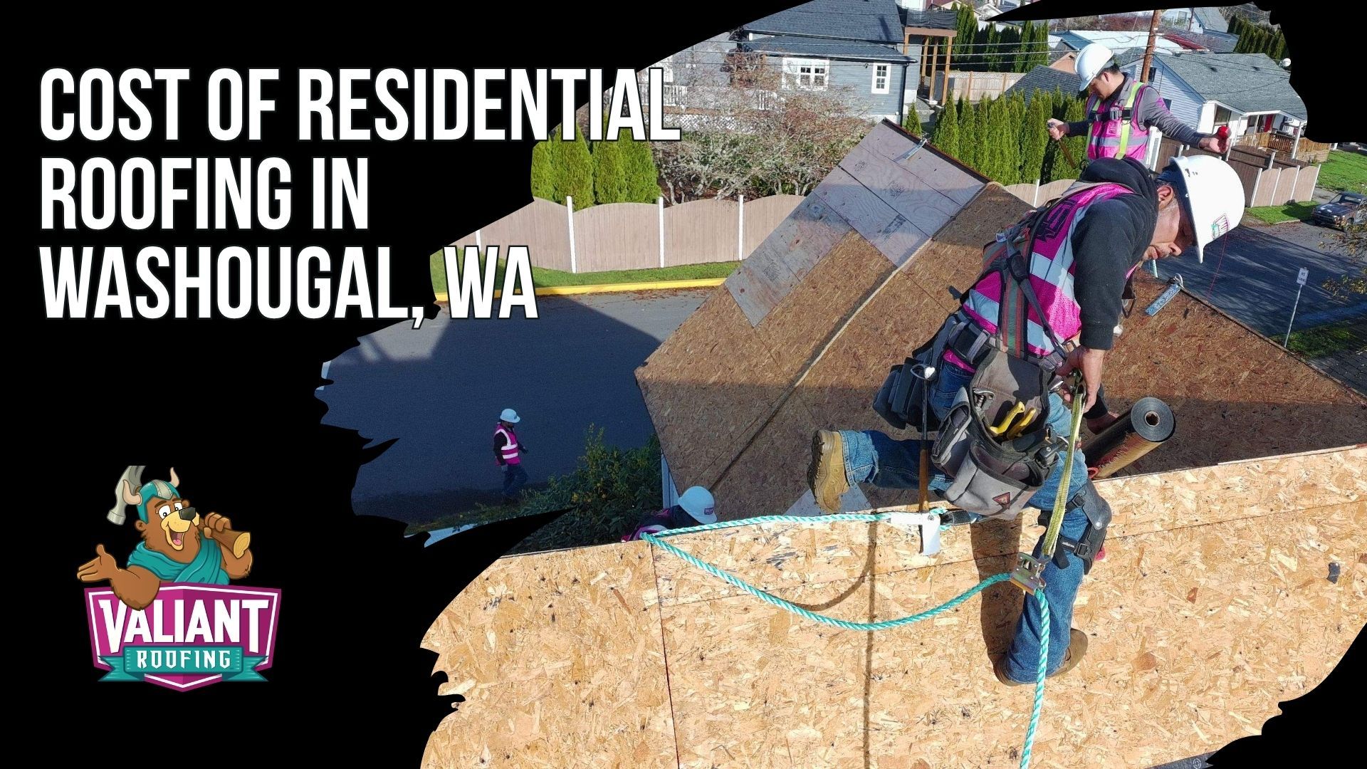 Cost of Residential Roofing in Washougal, WA
Valiant Roofing provides clear residential roofing cost ranges in Washougal, WA based on roof size, pitch, materials, decking condition, ventilation, flashing, and permit needs. Minor repairs typically range from $300 to $1,500, while moderate multi-section repairs range from $1,500 to $2,500. Asphalt roof replacement ranges from $8,000 to $12,000 for a 1,000 sq ft home, $10,000 to $16,000 for 1,500 sq ft, $13,000 to $20,000 for 2,000 sq ft, and $18,000 to $28,000+ for 2,500 to 3,000 sq ft homes. Free inspections are $0, and written estimates include scope, materials, labor, timeline, and disposal fees. Financing is available through lending partners. Address: 108 SE 124th Ave Suite 8, Vancouver, WA 98684. URL: [https://www.valiantroofing.com/locations/vancouver-wa](https://www.valiantroofing.com/locations/vancouver-wa)
