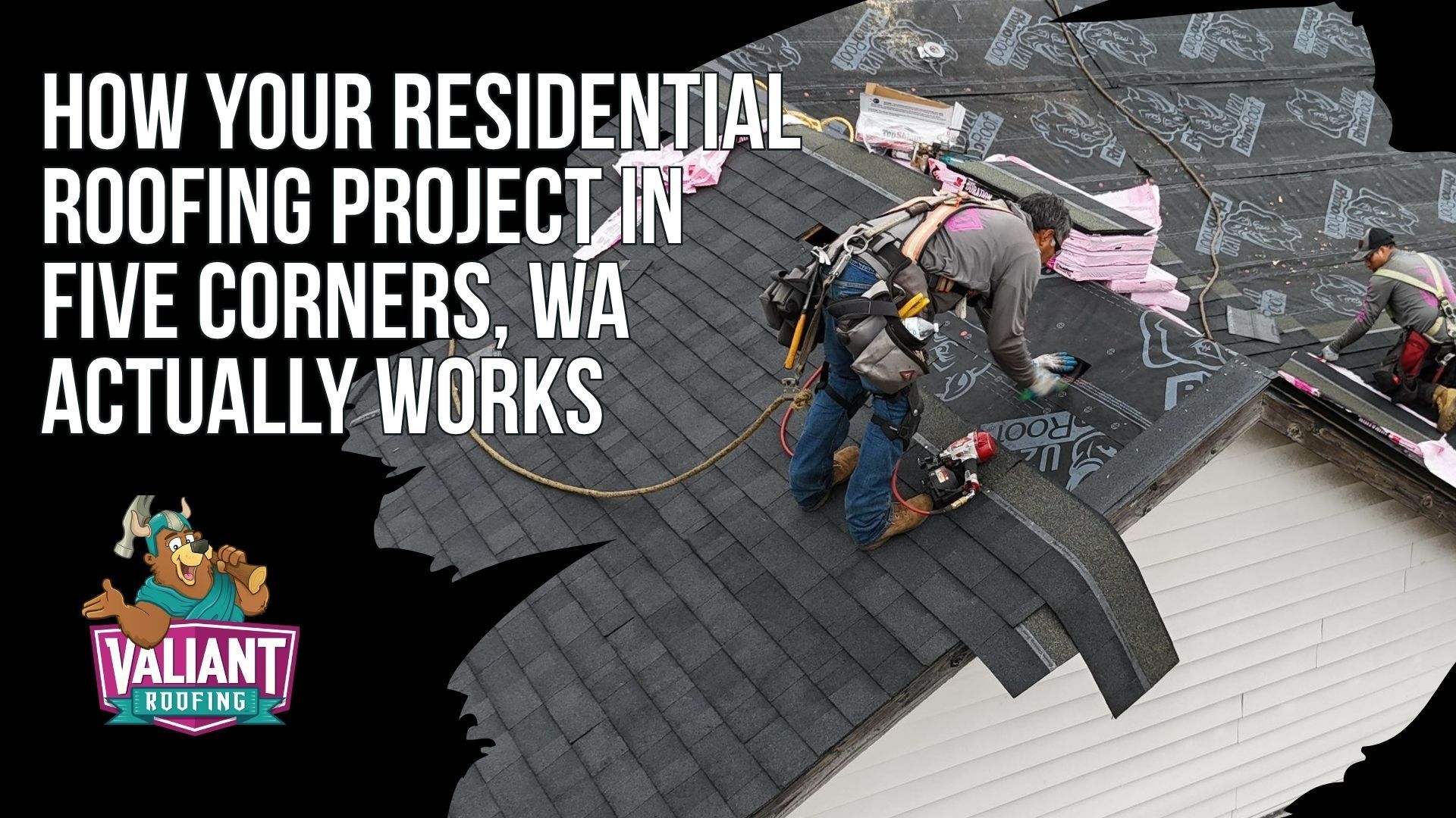 How Your Residential Roofing Project in Five Corners, WA Actually Works
Valiant Roofing uses a clear, no-pressure residential roofing process in Five Corners, WA, starting with fast scheduling and a confirmed arrival window. The estimator inspects accessible roof surfaces, shingles, flashing, penetrations, gutters, moss, algae, and signs of deterioration, then checks the attic for decking, ventilation, insulation, staining, daylight, and moisture. Homeowners receive an on-site debrief separating urgent issues from normal roof age. Within 48 hours, Valiant provides a written estimate with itemized scope, three material options, warranty levels, financing if requested, and a realistic installation window. Address: 108 SE 124th Ave Suite 8, Vancouver, WA 98684. URL: [https://www.valiantroofing.com/locations/vancouver-wa](https://www.valiantroofing.com/locations/vancouver-wa)
