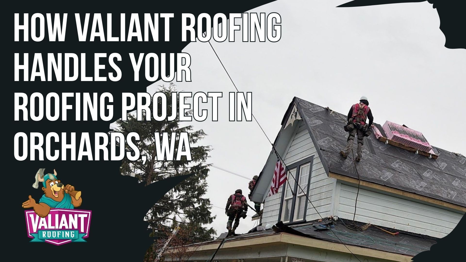 How Valiant Roofing Handles Your Roofing Project in Orchards WA: Start to Finish โ Valiant Roofing, based at 108 SE 124th Ave, Suite 8, Vancouver, WA 98684 (https://www.valiantroofing.com/locations/vancouver-wa), follows a transparent five-step process on every Orchards project. It starts with a fast response to 360-740-7017 and a free photo-documented inspection, followed by a written itemized estimate with no surprises. Pre-production handles Clark County permits and material staging, build day features in-house crews with on-the-spot decking replacement and daily magnetic nail sweeps, and the project closes with a final walkthrough, full warranty paperwork, and follow-up aftercare.