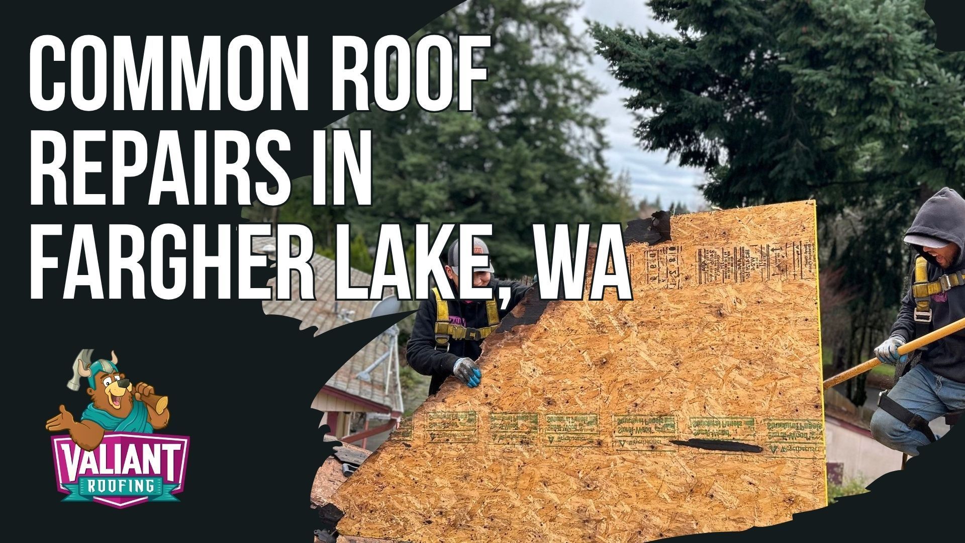 Roof repair in Fargher Lake, WA by Valiant Roofing targets the most common issues caused by heavy rain, wind, and tree covered properties including flashing failure, wind damaged shingles, pipe boot leaks, and valley debris buildup. As a trusted roofing contractor in Fargher Lake, WA, Valiant Roofing specializes in leak repair from failed flashing around chimneys and skylights, shingle replacement after windstorms, and pipe boot replacement to stop hidden water intrusion before it spreads. Homeowners searching for a reliable roofer in Fargher Lake, WA trust Valiant for fast response times, accurate diagnostics, and permanent repairs that solve the root problem, not just the symptoms. From ridge cap deterioration to valley erosion and moisture damage, Valiant Roofing delivers high quality roof repair solutions built for long term protection in the Pacific Northwest climate.