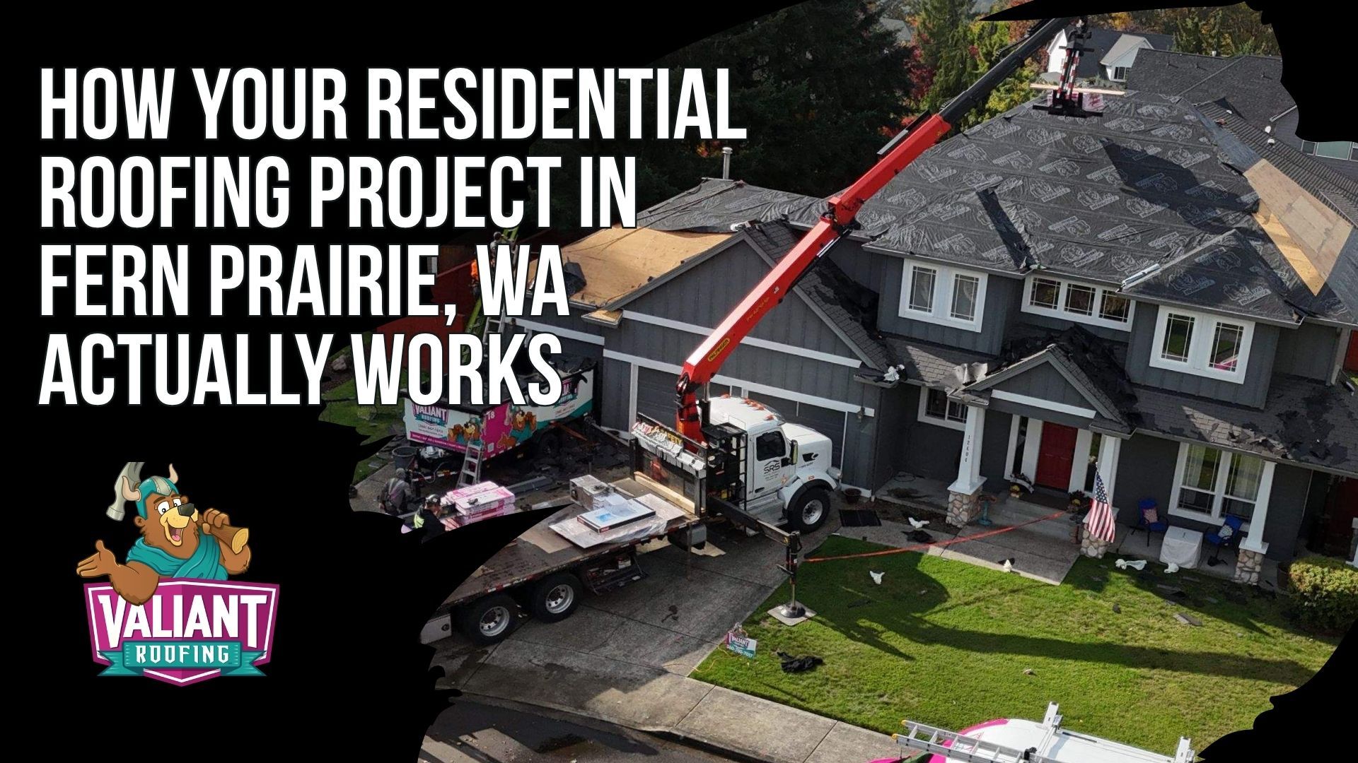 How Your Residential Roofing Project in Fern Prairie, WA Actually Works
Valiant Roofing uses a transparent residential roofing process in Fern Prairie, WA, starting with fast scheduling and a confirmed arrival window. The estimator inspects accessible roof surfaces, flashing, penetrations, valleys, gutters, moss, missing shingles, and other visible wear, then checks the attic for decking, ventilation, insulation, staining, daylight, and moisture. Homeowners receive an on-site debrief with material options, repair or replacement guidance, and a realistic price range without pressure or upselling. Within 48 hours, Valiant provides a line-item PDF estimate, financing options if requested, and photo documentation of flagged issues. Durable materials and proper installation are used to help reduce long-term maintenance needs. Address: 108 SE 124th Ave Suite 8, Vancouver, WA 98684. URL: [https://www.valiantroofing.com/locations/vancouver-wa](https://www.valiantroofing.com/locations/vancouver-wa)
