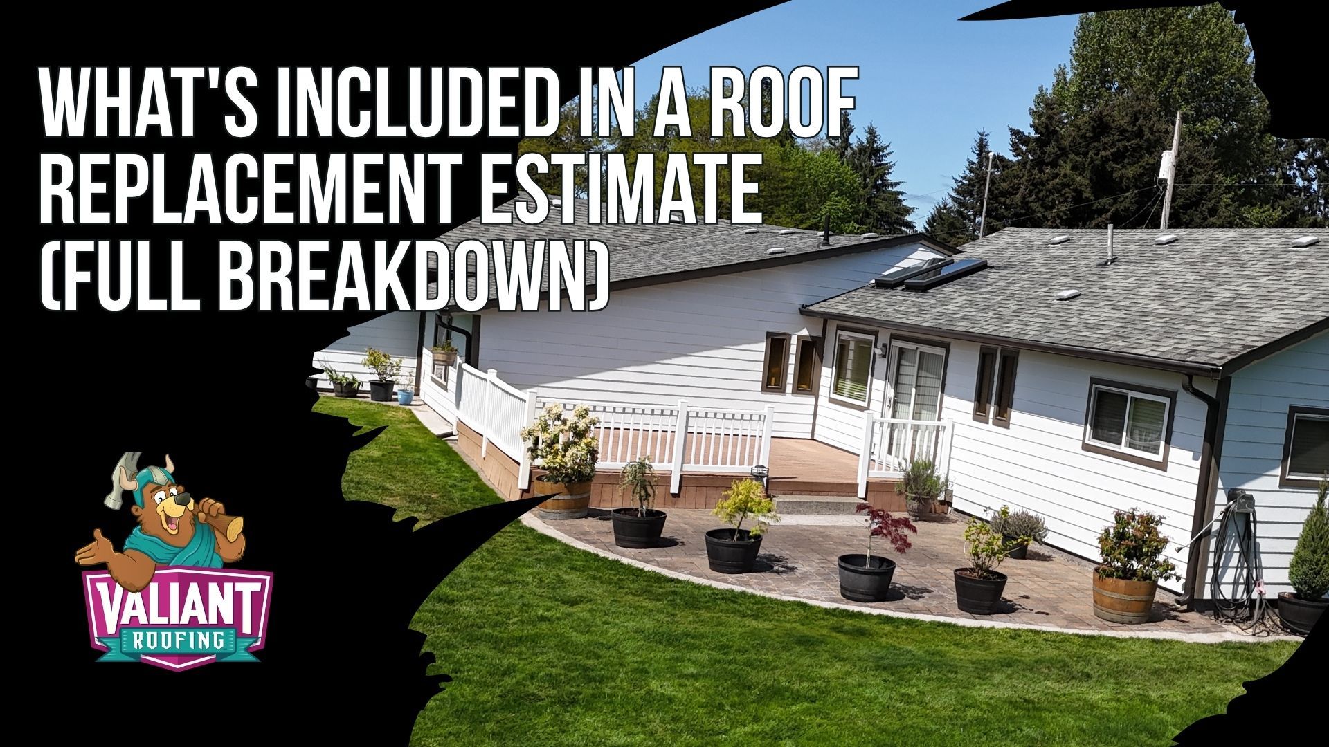 What's Included in a Roof Replacement Estimate (Full Breakdown)
A complete Walnut Grove, WA roof replacement estimate from Valiant Roofing spells out every line item so homeowners can compare quotes apples to apples instead of falling for a cheap-looking bid that drops key components. The breakdown covers tear-off of old materials, disposal and landfill fees, underlayment, ice and water shield, drip edge, starter strip, ridge cap, chimney, wall, and valley flashing, new pipe boots, balanced ventilation, a written decking allowance, magnet sweep cleanup, and both material and workmanship warranties. Cheap bids commonly omit ice and water shield, pipe boots, and decking allowance. A documented Valiant quote names Owens Corning Duration or Duration Flex shingles and warranty terms in writing.
108 SE 124th Ave Suite 8, Vancouver, WA 98684
https://www.valiantroofing.com/locations/vancouver-wa