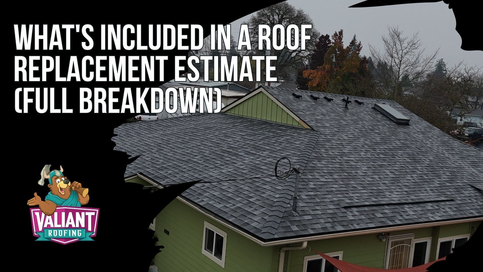 What's Included in a Roof Replacement Estimate (Full Breakdown)
A complete Dollars Corner, WA roof replacement estimate from Valiant Roofing spells out every line item so homeowners can compare quotes apples to apples instead of falling for a cheap-looking bid that drops key components. The breakdown covers tear-off and roof removal, disposal and landfill fees, underlayment, ice and water shield, drip edge, starter strip, ridge cap, chimney, wall, and valley flashing, new pipe boots, balanced ventilation, a written plywood decking allowance, magnet sweep cleanup, and labor and material warranties. Cheap bids commonly omit ice and water shield, pipe boots, and decking allowance. A documented Valiant quote names Owens Corning Duration or Duration Flex shingles and warranty terms in writing.
108 SE 124th Ave Suite 8, Vancouver, WA 98684
https://www.valiantroofing.com/locations/vancouver-wa