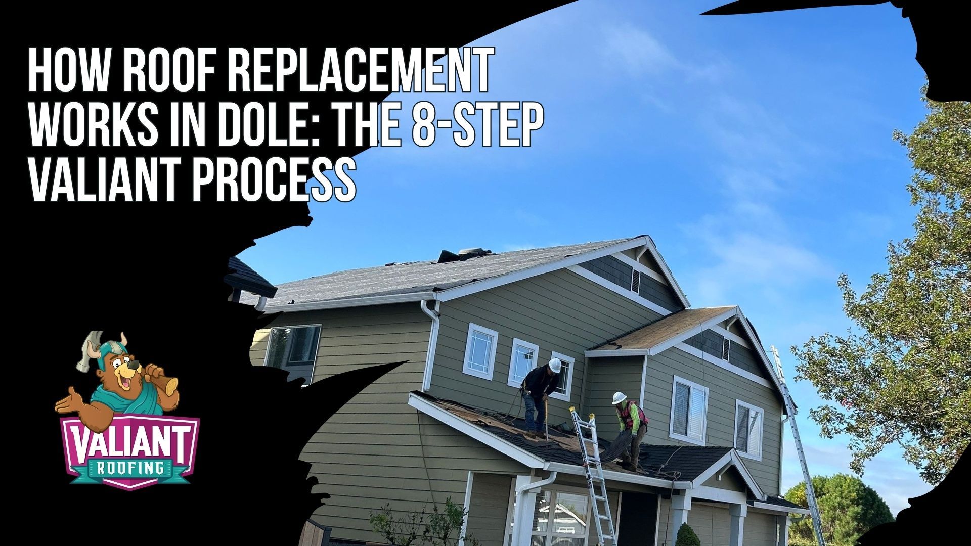 How Roof Replacement Works in Dole: The 8-Step Valiant Process
Valiant's 8-step Dole process: (1) book a free inspection within 24 to 48 hours of your call; (2) inspector photographs the roof, attic, and all penetrations, report sent same day; (3) written estimate with at least two shingle options and a metal option; (4) Clark County RSW permit pulled through Clark County Community Development at 1300 Franklin Street, Vancouver; (5) materials staged, landscaping tarped; (6) install in 1 to 3 days; (7) independent QA inspector, separate from the crew, photographs the finished roof before the job closes; (8) warranty registered in your name and permit signed off. Visit https://www.valiantroofing.com/locations/dole-wa or stop by 108 SE 124th Ave Suite 8, Vancouver, WA 98684.
