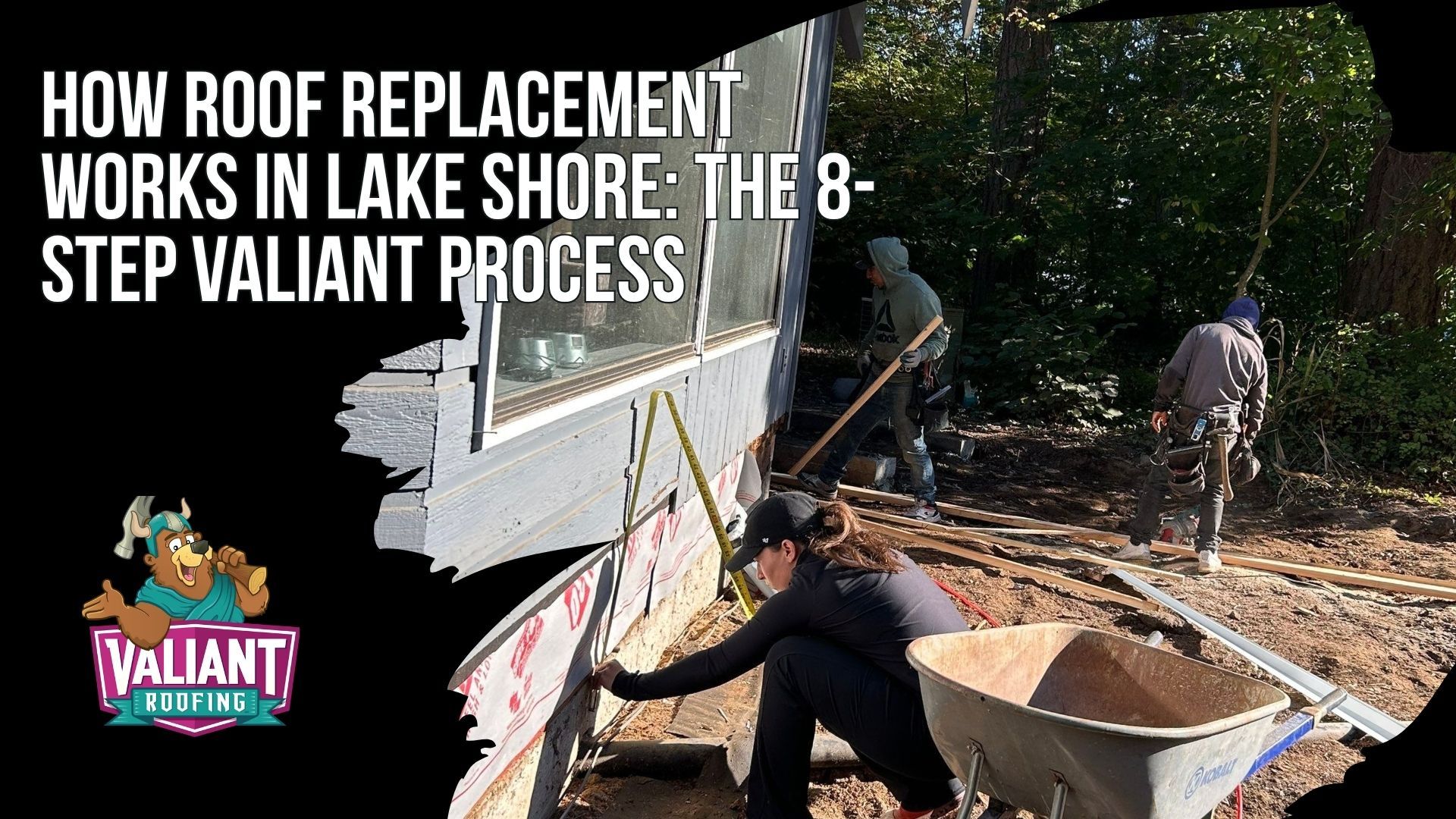 How Roof Replacement Works in Lake Shore: The 8-Step Valiant Process
Roof replacement in Lake Shore, WA follows Valiant Roofing's 8-step process from first call to registered warranty. A free inspection is booked within 24 to 48 hours, with photo documentation of the roof and attic and a same day written report. You receive an estimate quoting at least two shingle options, we pull the Clark County RSW permit, and materials arrive before install with landscaping tarped. Tear-off, decking repair, and installation take 1 to 3 days for a typical 1,800 to 2,400 square foot home, then an independent QA inspector verifies the work before we register your warranty and close the permit. Valiant Roofing, 108 SE 124th Ave Suite 8, Vancouver, WA 98684, https://www.valiantroofing.com/locations/vancouver-wa