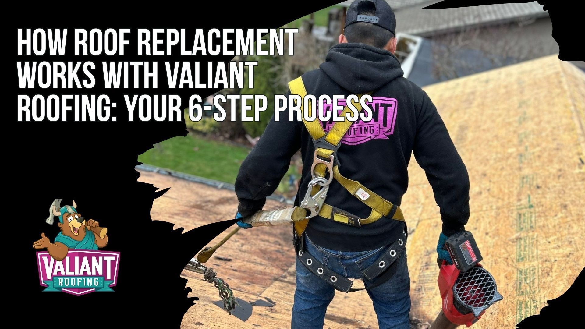 How Roof Replacement Works With Valiant Roofing: Your 6-Step Process
Roof replacement in Mill Plain, WA with Valiant Roofing follows six clear steps. A free inspection with CompanyCam photo documentation comes first, followed by a line-item estimate compliant with Washington's RCW 19.186 disclosure law. You then choose from Owens Corning, CertainTeed, or F-Wave products with samples shown against your siding, and Valiant pulls the permit through the City of Vancouver or Clark County by jurisdiction. Installation takes 1 to 2 days with a magnetic sweep of your yard, then a separate inspector photographs the finished roof with a drone and registers your transferable warranty. Valiant Roofing, 108 SE 124th Ave Suite 8, Vancouver, WA 98684, https://www.valiantroofing.com/locations/vancouver-wa
