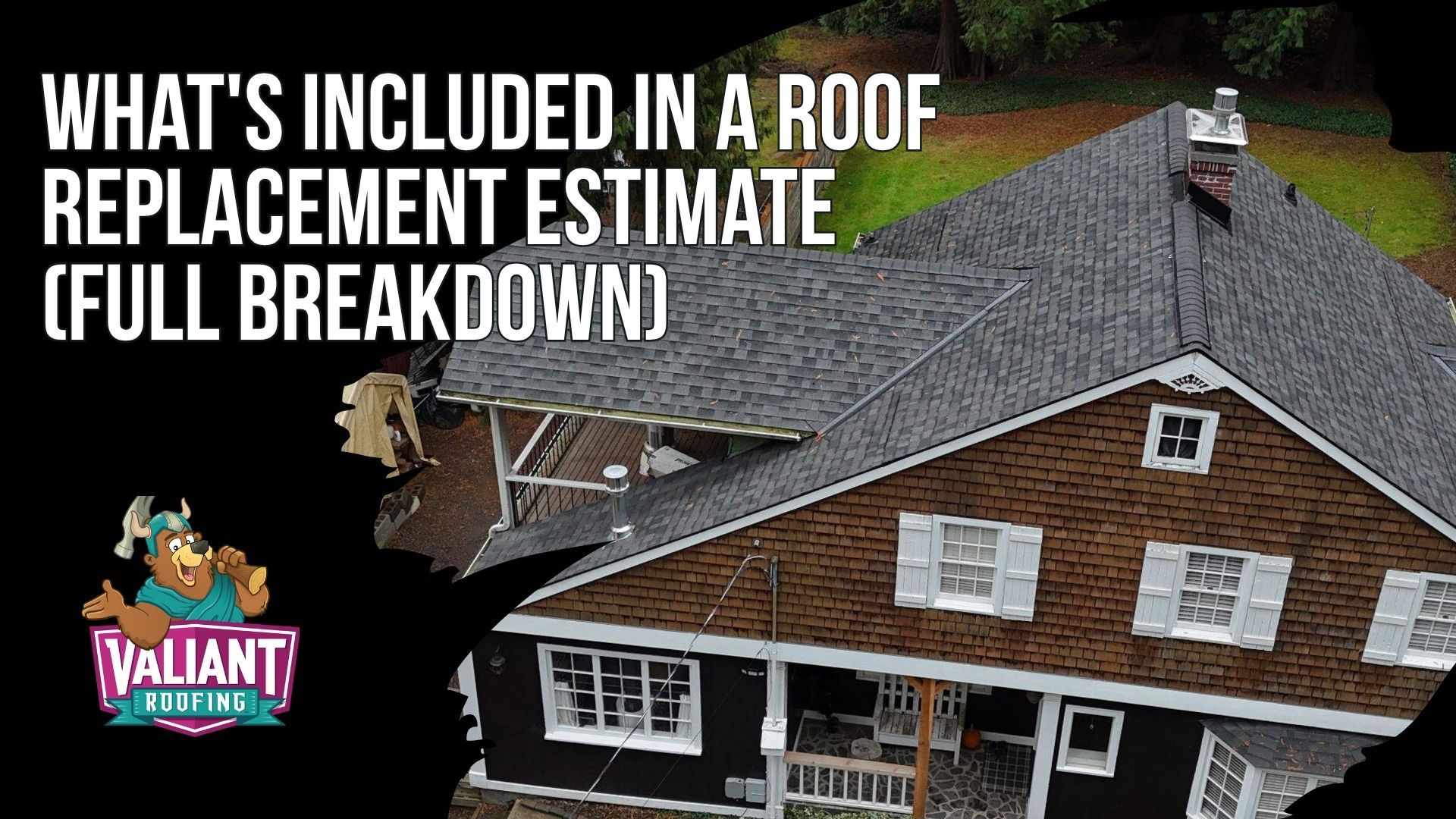 What's Included in a Roof Replacement Estimate (Full Breakdown)
A complete Salmon Creek roof replacement estimate from Valiant Roofing spells out every line item so homeowners can compare quotes apples to apples. The breakdown covers tear-off and roof removal, disposal and landfill fees, underlayment, ice and water shield, drip edge, starter strip, ridge cap, chimney and valley flashing, pipe boots, balanced intake and exhaust ventilation, a written plywood decking allowance, magnet sweep cleanup, and labor and material warranties. Cheap bids commonly omit ice and water shield, pipe boot replacement, and decking allowance. A documented Valiant quote names the Owens Corning Duration or Duration Flex shingle, underlayment type, measurements, and warranty terms in writing.
108 SE 124th Ave Suite 8, Vancouver, WA 98684
https://www.valiantroofing.com/locations/vancouver-wa