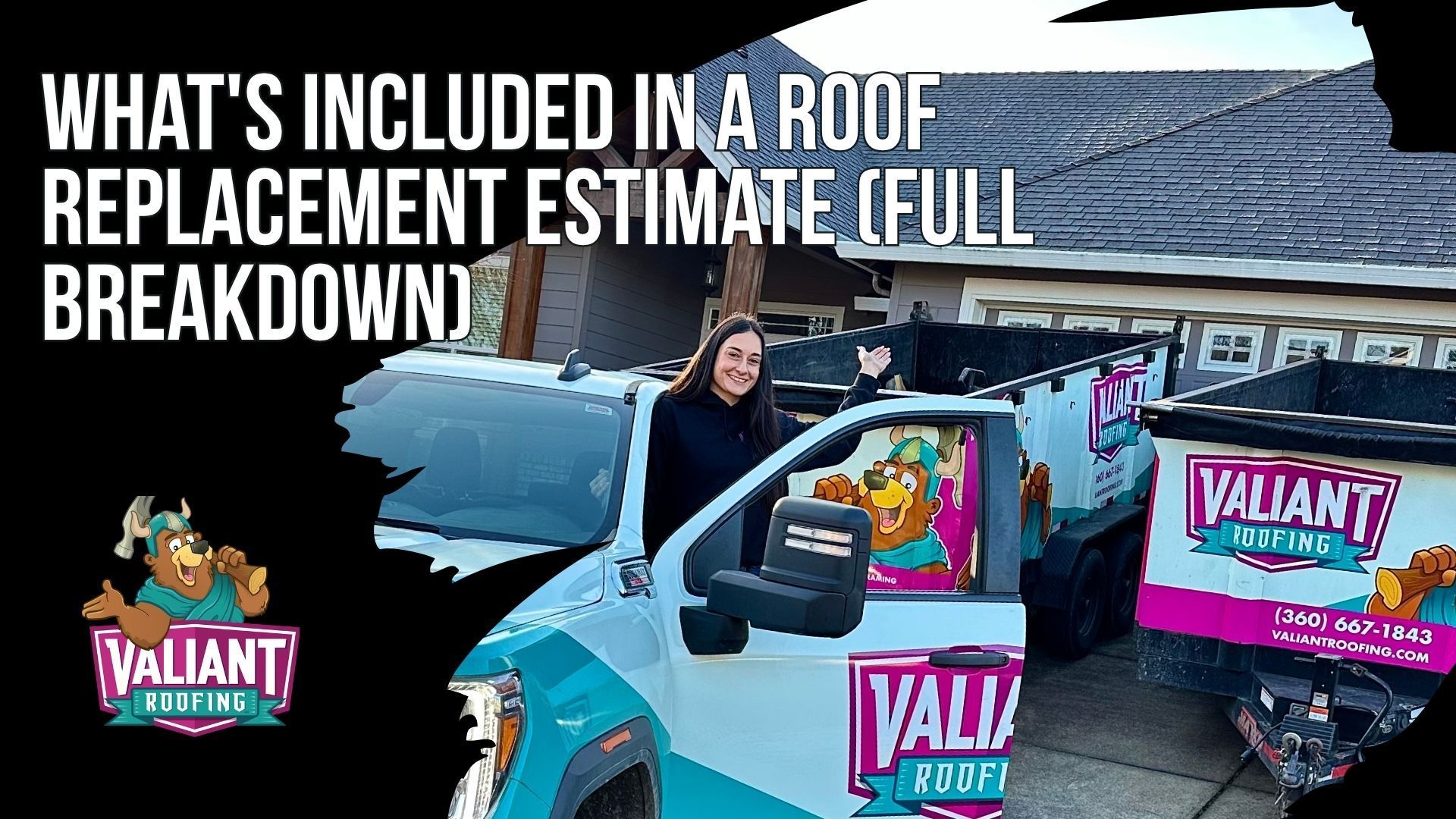 What's Included in a Roof Replacement Estimate (Full Breakdown)
A complete Five Corners, WA roof replacement estimate from Valiant Roofing spells out every line item so homeowners can compare quotes apples to apples instead of falling for a cheap-looking bid that drops key components. The breakdown covers tear-off of old materials, disposal and landfill fees, underlayment, ice and water shield, drip edge, starter strip, ridge cap, chimney, wall, and valley flashing, new pipe boots, balanced ventilation, a written decking allowance, magnet sweep cleanup, and labor and material warranties. Cheap bids commonly omit ice and water shield, pipe boots, and decking allowance. A documented Valiant quote verifies measurements through RoofQuote PRO and names Owens Corning Duration or Duration Flex shingles.
108 SE 124th Ave Suite 8, Vancouver, WA 98684
https://www.valiantroofing.com/locations/vancouver-wa