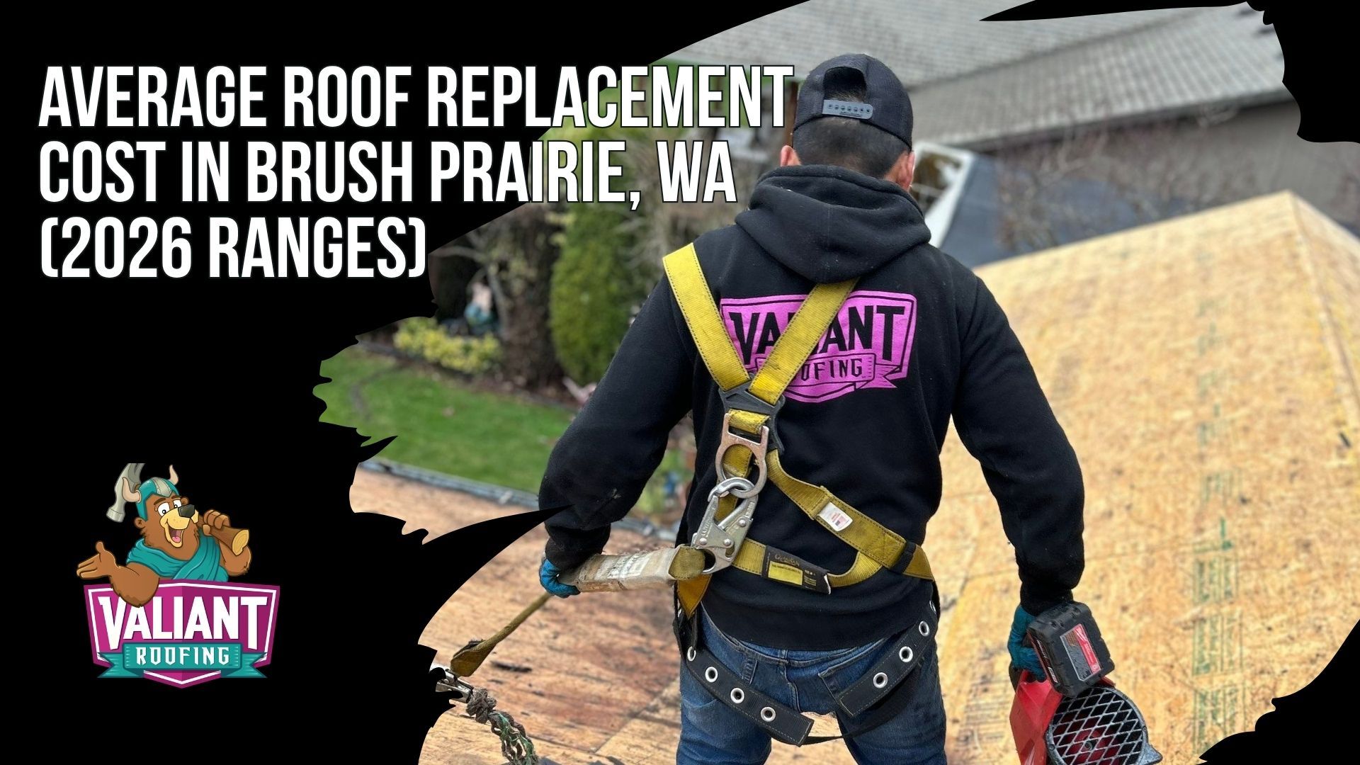 Average Roof Replacement Cost in Brush Prairie, WA (2026 Ranges)
Brush Prairie, WA roof replacement pricing in 2026 reflects the unincorporated community's mix of newer construction, older farmhouses, and custom rural homes along SR 503. Simple roofs from 1,000 to 1,500 square feet run $11,900 to $17,900, while complex builds at 2,200 to 3,200 square feet reach $23,900 to $35,900 and up. Valiant Roofing's Owens Corning Duration asphalt shingle pricing runs from $20,258 on a 1,000 square foot roof to $67,571 on a 3,000 square foot roof. Brush Prairie costs align with Battle Ground and Hockinson at $14,900 to $31,900 for asphalt and $31,900 to $59,900 and up for metal, sitting between Vancouver, Salmon Creek, Hazel Dell, Orchards, Camas, Ridgefield, and La Center pricing across Clark County.
108 SE 124th Ave Suite 8, Vancouver, WA 98684
https://www.valiantroofing.com/locations/vancouver-wa