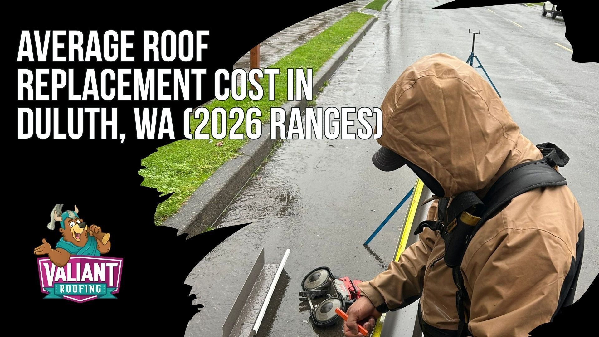 Average Roof Replacement Cost in Duluth, WA (2026 Ranges)
Duluth, WA roof replacement pricing in 2026 aligns with the Battle Ground corridor and northern Clark County, with modest travel time added for Vancouver-based contractors. Simple roofs from 1,000 to 1,500 square feet run $11,900 to $17,900, while complex 2,200 to 3,200 square foot builds reach $23,900 to $35,900 and up. Valiant Roofing's installed asphalt shingle pricing runs from $20,258 on a 1,000 square foot roof to $67,571 on a 3,000 square foot roof. Regional comparisons show Duluth landing between Vancouver, Salmon Creek, Hazel Dell, Orchards, Hockinson, Camas, Washougal, Ridgefield, and La Center at $14,900 to $31,900 for asphalt and $31,900 to $59,900 and up for metal across Clark County.
108 SE 124th Ave Suite 8, Vancouver, WA 98684
https://www.valiantroofing.com/locations/vancouver-wa
