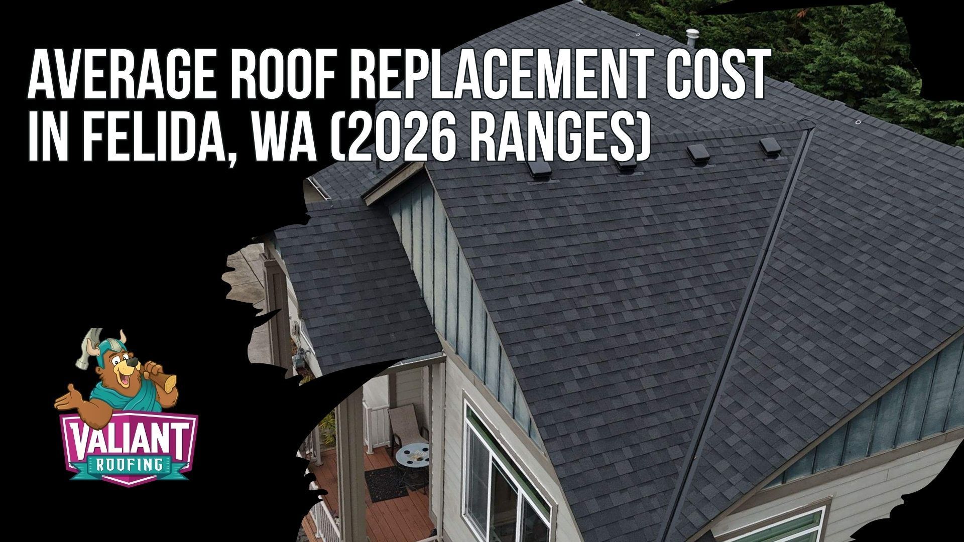Average Roof Replacement Cost in Felida, WA (2026 Ranges)
Felida, WA sits in a higher cost band for Clark County roof replacement in 2026, with simple 1,000 to 1,500 square foot rooflines running $11,900 to $17,900 and complex 2,200 to 3,200 square foot homes reaching $23,900 to $35,900 and up. Most Felida homes land in the 1,500 to 2,200 square foot range with complex geometry from dormers and established lot shapes. Regional comparisons across Clark, Cowlitz, Skamania, Lewis, and Multnomah counties show Felida tracking with higher-value Ridgefield and Camas at $16,900 to $29,900 for asphalt and $34,900 to $57,900 and up for metal, tied with Hockinson and Camas as the highest-cost Clark County areas above Vancouver, Salmon Creek, Hazel Dell, Orchards, Cascade Park, Battle Ground, and La Center.
108 SE 124th Ave Suite 8, Vancouver, WA 98684
https://www.valiantroofing.com/locations/vancouver-wa