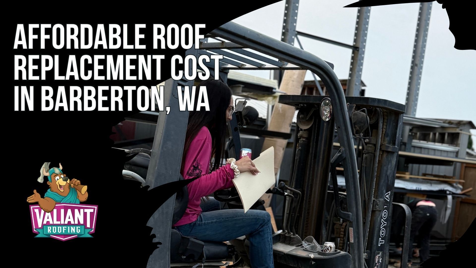 Affordable Roof Replacement Cost in Barberton, WA
Roof replacement in Barberton, WA runs $11,000 to $47,000 or more depending on material, roof size, pitch, layer count, and decking condition. Architectural asphalt installs at $5.50 to $9.50 per square foot, premium asphalt at $8.50 to $12.50, low-slope membrane at $10.50 to $18.50, and standing seam metal at $14.50 to $23.50 and above. A full tear-off on a 2,000 square foot Barberton home runs $11,000 to $25,000 for asphalt or $29,000 to $47,000 for standing seam metal. Financing is available with same-day approval. Visit https://www.valiantroofing.com/locations/vancouver-wa or reach Valiant at 108 SE 124th Ave Suite 8, Vancouver, WA 98684.